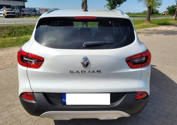 Renault Kadjar cena 64990 przebieg: 90000, rok produkcji 2018 z Kutno małe 781